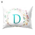thumbnail image 2 of Zeus A-Z Letters Dream Catcher Throw Pillow Case Sofa Bed Cushion Cover Home Decor, 2 of 7