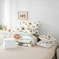 thumbnail image 6 of Feelyou Hippie Sheep Skeleton Bedding Comforter Set 7pcs, Western Cactus Flower Queen Bedding Sets, Kawaii Cowgirl Boot Reversible Queen Sheet Sets, Microfiber Bedroom Decor, 6 of 8