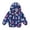 6# Blue, variant on Ingzy Kids Girls Cartoon Zip Hooded Jacket Spring Fall Light Windbreaker Toddler Outwear