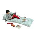 thumbnail image 3 of Animal Floor Pillow Lounger Cover, Cartoon Pattern Water Drops Doodle Cheerful Fun Jolly Animal Fun Print, Nap Mat Printed Fabric Case for 5 Pillows, 88" x 27", Teal, by Ambesonne, 3 of 5