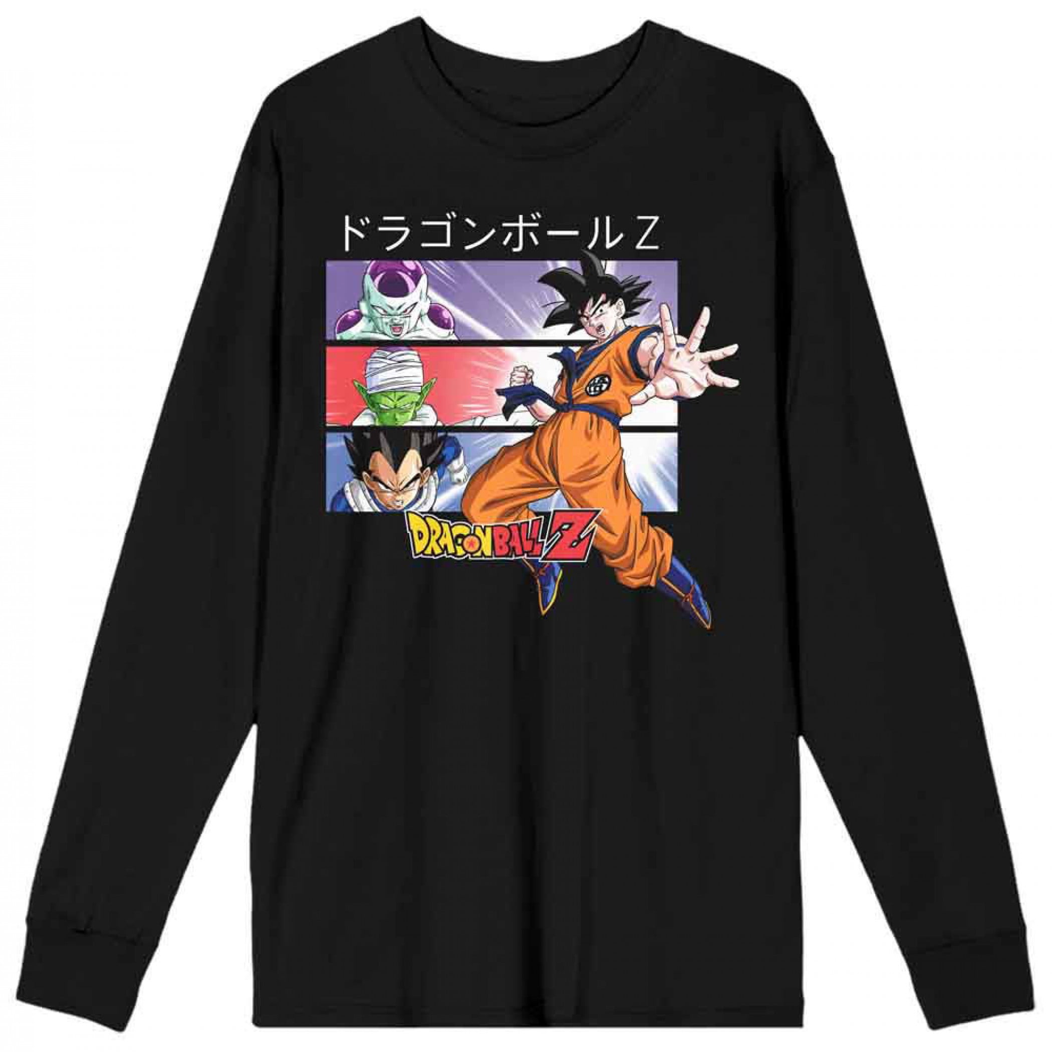 Dragon Ball Z Character Panel Long Sleeve Shirt Xlarge Walmart Com