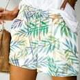thumbnail image 2 of Pantalones Cortos de Mujer con Bolsillos Impresos de Cintura Elástica Pantalones Cortos Casuales, Ajuste Suelto Y Pantalones Cortos de Mujer Frescos para el Verano, 2 of 5