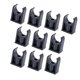 thumbnail image 1 of 10 abrazaderas para tubos de PVC, accesorio profesional, soporte premium fácil de usar, clips para tubos en forma de U prácticos Diámetro interno 32 mm, 1 of 9