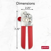 GoodCook Pro Manual Stainless Steel Can Opener with Chrome Finish