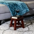 thumbnail image 3 of Durable Hardwood - Butterfly Carved - Ottomans and Footrest - Long - lasting Use, 3 of 3