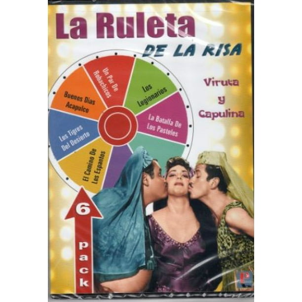  Spanish   Pack DVD Bundle  La Ruleta De La Risa 