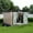 Black Top + Brown Board, variant on Yeshouse 8' x 10' Waterproof Metal Shed, Outdoor Tool Storage with Metal Base & Locking Doors for Backyard/Patio