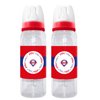 BabyFanatic Officially Licensed MLB Philadelphia Phillies 9oz Infant Baby Bottle 2 Pack
