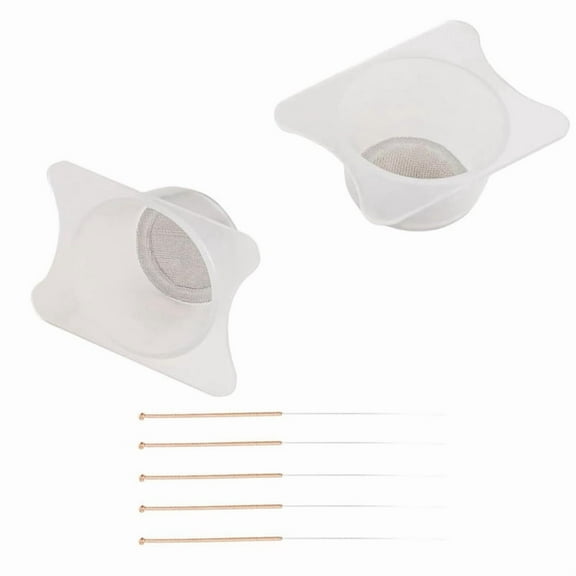 2 * Airbrush Filter Cup 5 * Airbrush Sprays Needle-White