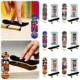 thumbnail image 6 of lajdalh Professional Finger Skateboards with Bottom Prints, Maple Wooden Professional Fingerboard, Mini Finger Boards Skateboards Toys with Screwdriver, DIY Combination Fun Fingers Skate Boards Toys, 6 of 6