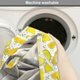 thumbnail image 2 of Melon Dog Crate Cover, Abstract Yellow Color Palette Watermelon Slices, Easy to Use Pet Kennel Cover Small Dogs Puppies Kittens, 7 Sizes, Yellow White Pale Orange, by Ambesonne, 2 of 6
