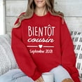 thumbnail image 2 of GA WEIHUA Clearance Sale,Women's 2025 Sweatshirts Happy Valentine's Day Shirts Crewneck Fleece Pullover Tops Casual Heart Long Sleeve Romantic Sweatshirt(Red,XS), 2 of 7