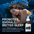 thumbnail image 3 of Sleep in Beauty - Natural Sleep Aid, Melatonin Support Supplement, Relaxation Aid, Valerian Root, Magnolia Bark - 2fl. oz - Herbal Goodness, 3 of 6