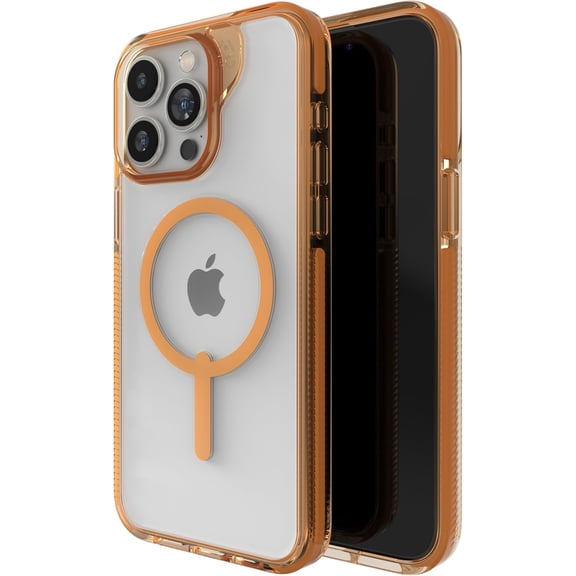 ZAGG Santa Cruz Snap Case for iPhone 15 Pro Max - iPhone MagSafe Phone Case Drop Protection (13ft/4m) Durable Graphene Anti-Yellowing and Scratch-Resistant iPhone Case