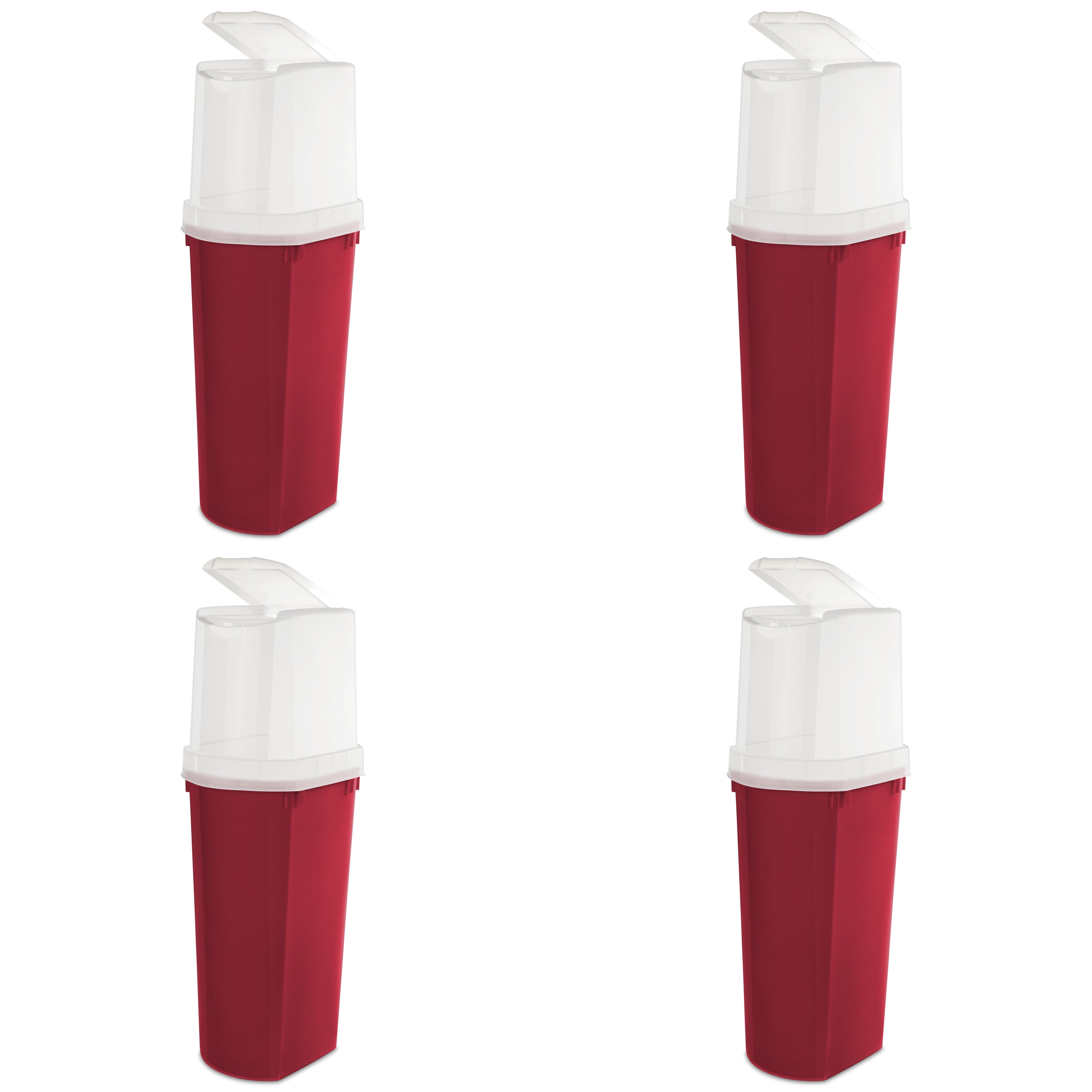 Sterilite 40 Inch Wrap Box Infra Red Case of 4