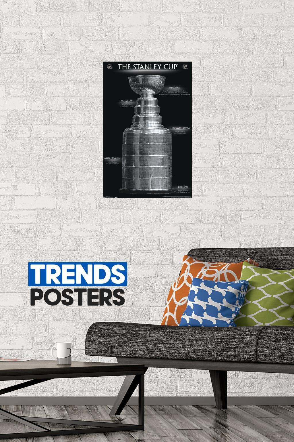 NHL League - Stanley Cup 16 Wall Poster, 14.725" x 22.375"