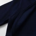 thumbnail image 4 of Mooqilaa Girls Knitted Cardigans, Open Front Lightweight Cropped Long Sleeve Kids Cardigan Sweaters Navy Size 1-2 T, 4 of 6