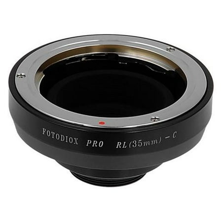 Fotodiox Pro Lens Adapter Rollei 35 (SL35) SLR Lens to C-Mount (1 Screw Mount) Cine & CCTV Camera Body
