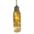 thumbnail image 2 of Neinkie Christmas LED Ornaments Luminous Increase Atmosphere with Rope High Brightness Hanging Decorative Flower Transparent Christmas Tree Decorations for Christmas, 2 of 2