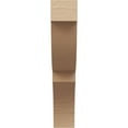 thumbnail image 2 of Ekena Millwork 3"W x 12"D x 16"H Valencia Rough Cedar Woodgrain TimberThane Knee Brace, Primed, 2 of 6