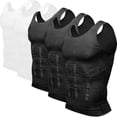 thumbnail image 1 of Men's Body Shaper Slimming Tummy Vest Thermal Compression Shirts Sleeveless Tank Top, 1 of 5