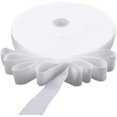 thumbnail image 1 of BokingOne Vintage White Velvet Ribbon, 1 Inch X 30Yds Single Face Velvet Ribbon for Gift Wrapping Home Wedding Party Decorations Arts Crafts, 1 of 7