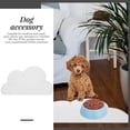 thumbnail image 3 of Tapis de Nourriture pour Animaux Domestique, Napperon Résistant à l'Usure, Tapis en Silicone Pratique, Accessoire pour Chien, 3 of 9