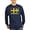 Navy, variant on CafePress - Sverige Flag Long Sleeve Dark T Shirt - Long Sleeve Dark T-Shirt