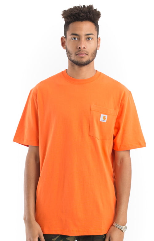 Carhartt, Workwear Pocket T-Shirt - Orange - Walmart.com