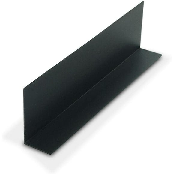 Exquisite 1921-Bk Black 1'' X 2'' X 3/64''(.047'') Styrene Angle Plastic Angle Moulding 48 Inch Lengths (Pack of 3) 48'' Lengths - Pack of 3 48'' Lengths - Pack of 3 - Great for all celebration needs