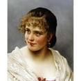 thumbnail image 3 of Eugen von Blaas 15x18 Black Modern Framed Museum Art Print Titled - Innocence, 3 of 5
