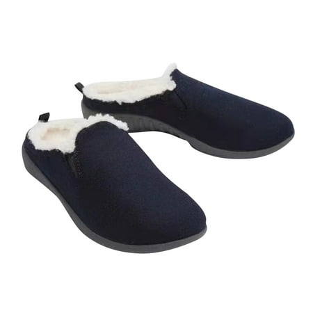 

KKCXFJX slippers for women Winter Plush Cotton Slippers Female Plus Size Couple Sandals Plus Velvet Keep-warm Cotton Shoes Slippers