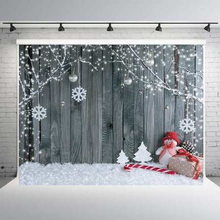christmas background backdrop backdrops theme studio wood props bokeh winter greendecor polyster floor zoom sjoloon