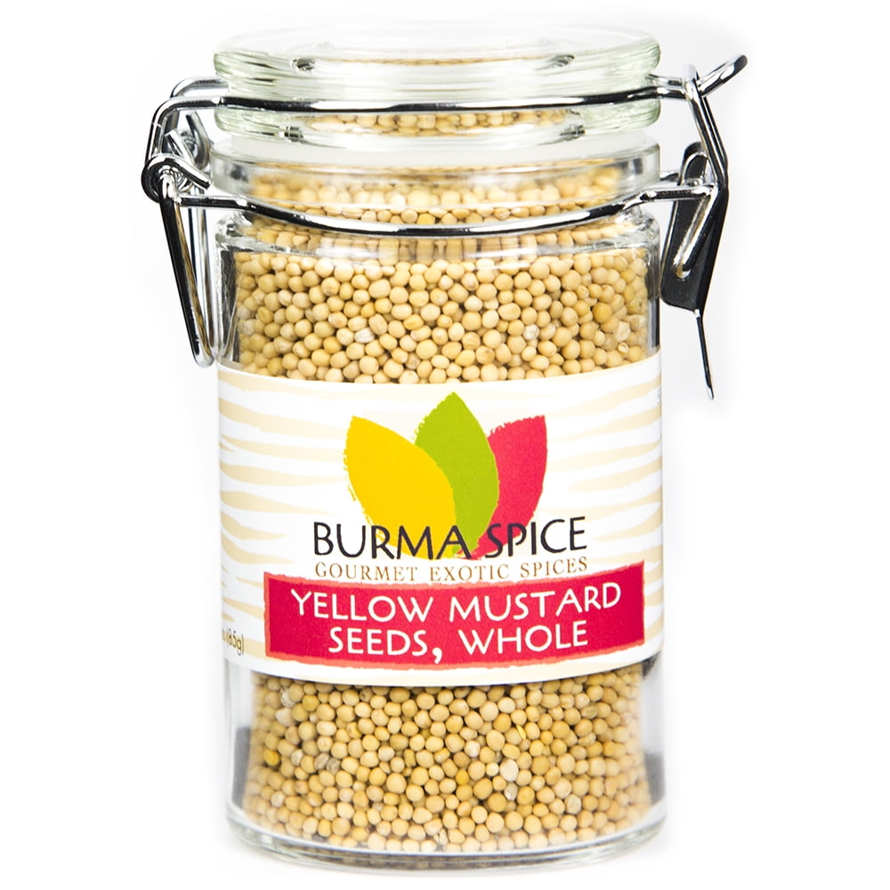 Burma Spice Yellow Mustard Seeds Mediterranean Seeds Perfect for