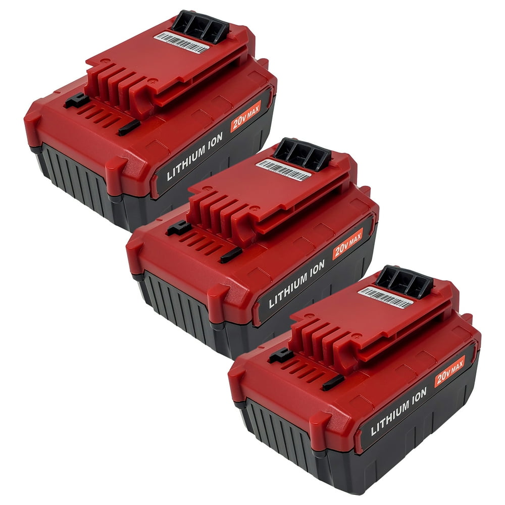 3x Factory Essentials Fits Porter Cable 20V Battery PCC685L 4.0Ah
