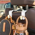 thumbnail image 2 of Gancho De Asiento De Coche Gancho universal para respaldo de asiento Interior de automóvil Organizador de reposacabezas Almacenamiento de soporte de suspensión, 2 of 5