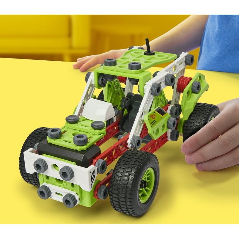 Erector by Meccano Discovery, 3-in-1 Deluxe Pull-Back Buggy STEAM
