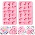 thumbnail image 4 of 2pcs Fruit Theme Silicone Fondant Mould Ice Cube Mold Chocolate Mould for Home, 4 of 8