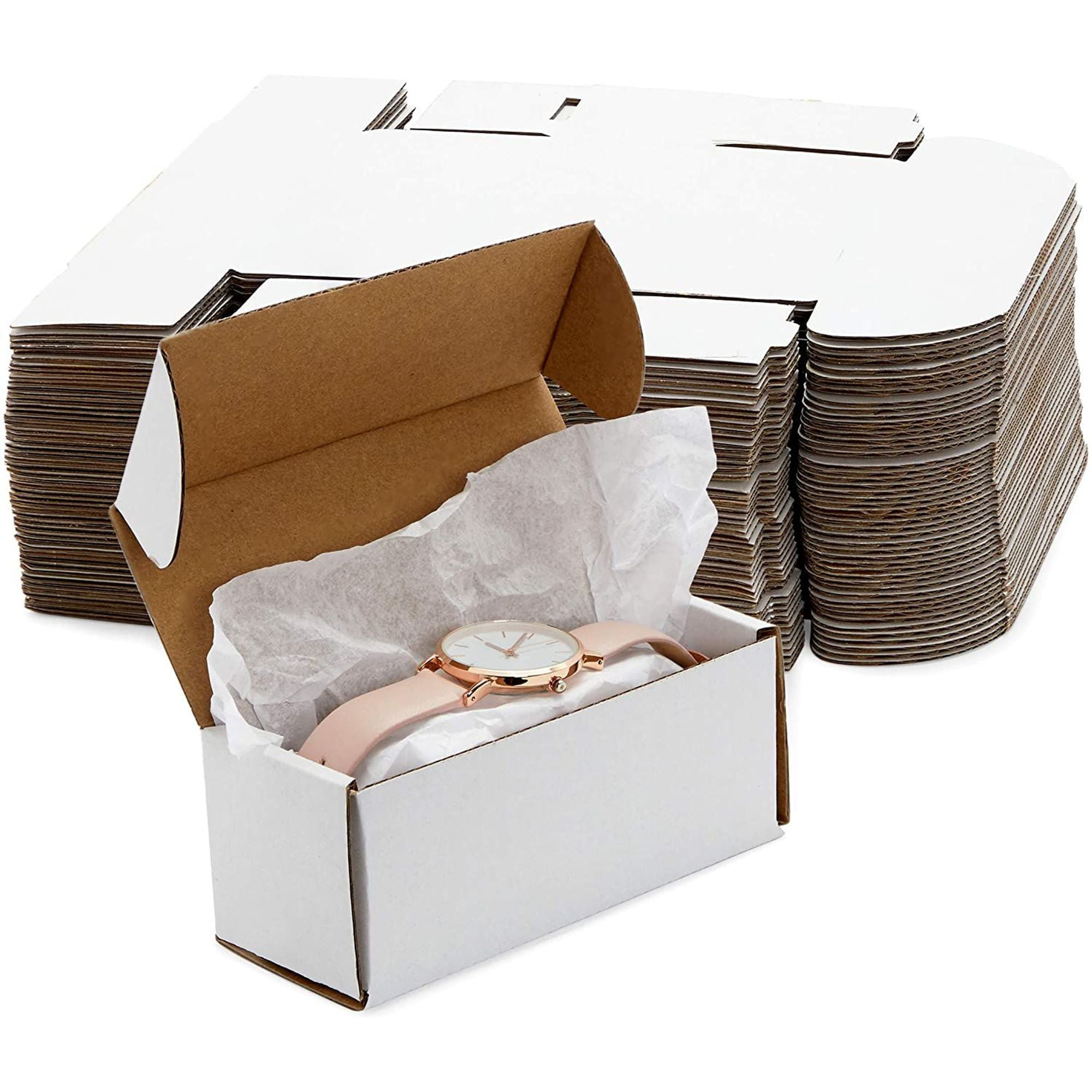7x5x4" Corrugated Mailer Ships Flat and Fold Together in Seconds