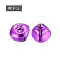 thumbnail image 3 of 20mm Jingle Bells Craft Bells Carbon Steel Electroplating Purple 80 Pack, 3 of 5