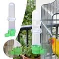 thumbnail image 2 of Automatic Bird Feeder & Water Dispenser, Hanging Water Bottle and Food Feeder for Parrots, Budgies, Parakeets, Cockatiels - Bird Waterer & Drinker Cup for Cage, 2 of 4