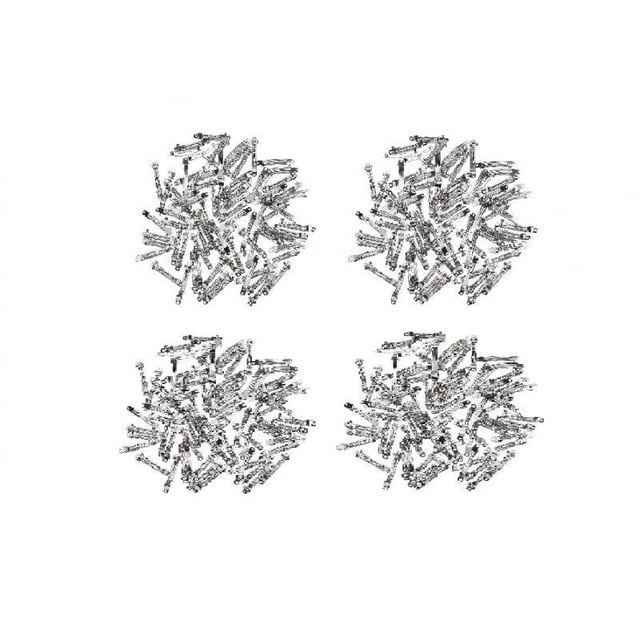 3x50 piezas en pinzas cabello francesas pinzas cabello de aluminio accesorios para manualidades DIY Colco Pasador de pelo