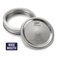thumbnail image 3 of Ball 12-Pack Wide Mouth Canning Jar Lids and Rings, Two-Piece Mason Jar Lids with Bands for Canning and Preserving, Fits Ball Wide Mouth Mason Jars, 3 of 9