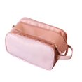 thumbnail image 1 of Puntoco Bolsa de maquillaje de almacenamiento portátil para mujeres con gran capacidad, artículos de tocador de viaje, artículos de tocador, brochas de maquillaje, bolsa de almacenamiento, 1 of 6
