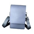 thumbnail image 2 of Bolsa para tijeras de peluquería de piel sintética resistente con 8 ranuras. Gris, 2 of 7
