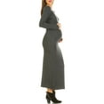 thumbnail image 3 of Women's Maternity Long Sleeve Maxi Dress - Extended Sizes Available, 3 of 4