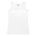 thumbnail image 5 of Country Girl Logo Women's Tank Top Minimalistic Western Style Rodeo Southern Pride Cowgirl Queen Rustic Farm Gift, 5 of 7
