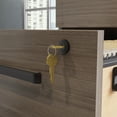 thumbnail image 4 of Sauder Affirm Engineered Wood 72 x 24 Desk and Mobile File in Hudson Elm, 4 of 10