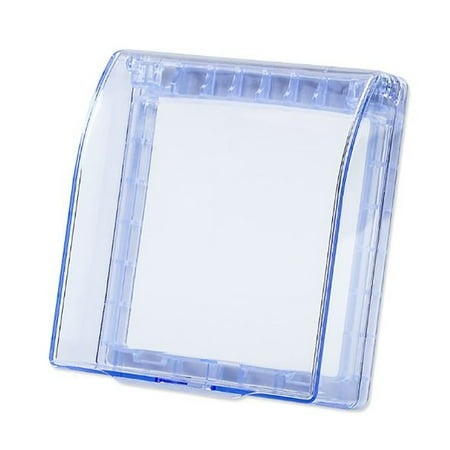 

Njspdjh Zipper Storage Bags for Clothes Universal Waterproof 86 Type Wall Socket Plate Panel Switch Box Cover Protector