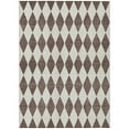 thumbnail image 2 of Addison Rugs Chantille Indoor/Outdoor Transitional Diamonds Brown Washable Rectangle Rug, 8' x 10', 2 of 6